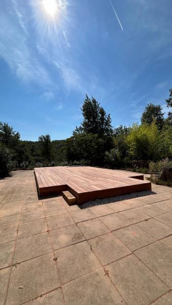 Terrasse en padouk à Brignoles var 83